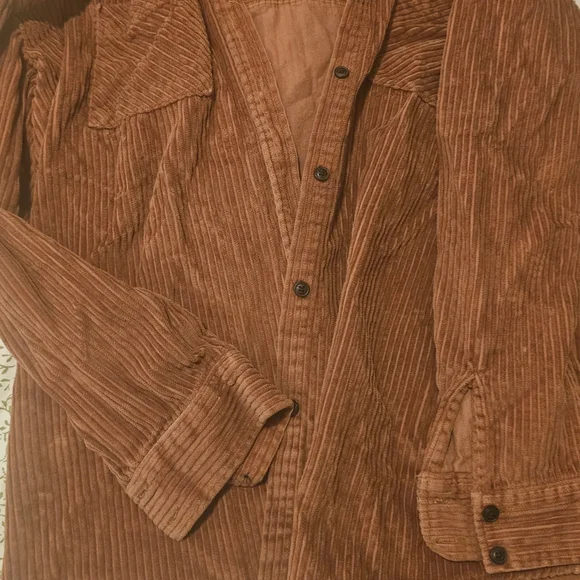 wild fable Corduroy Shacket in Warm Tan - Picture 4 of 5
